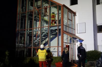 Zimmerbrand in einer Wohnung in Denkendorf